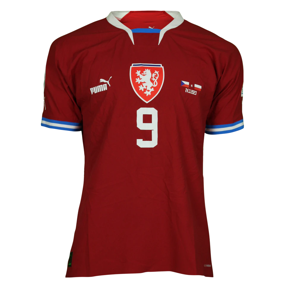 Adam Hložek Czechia jersey