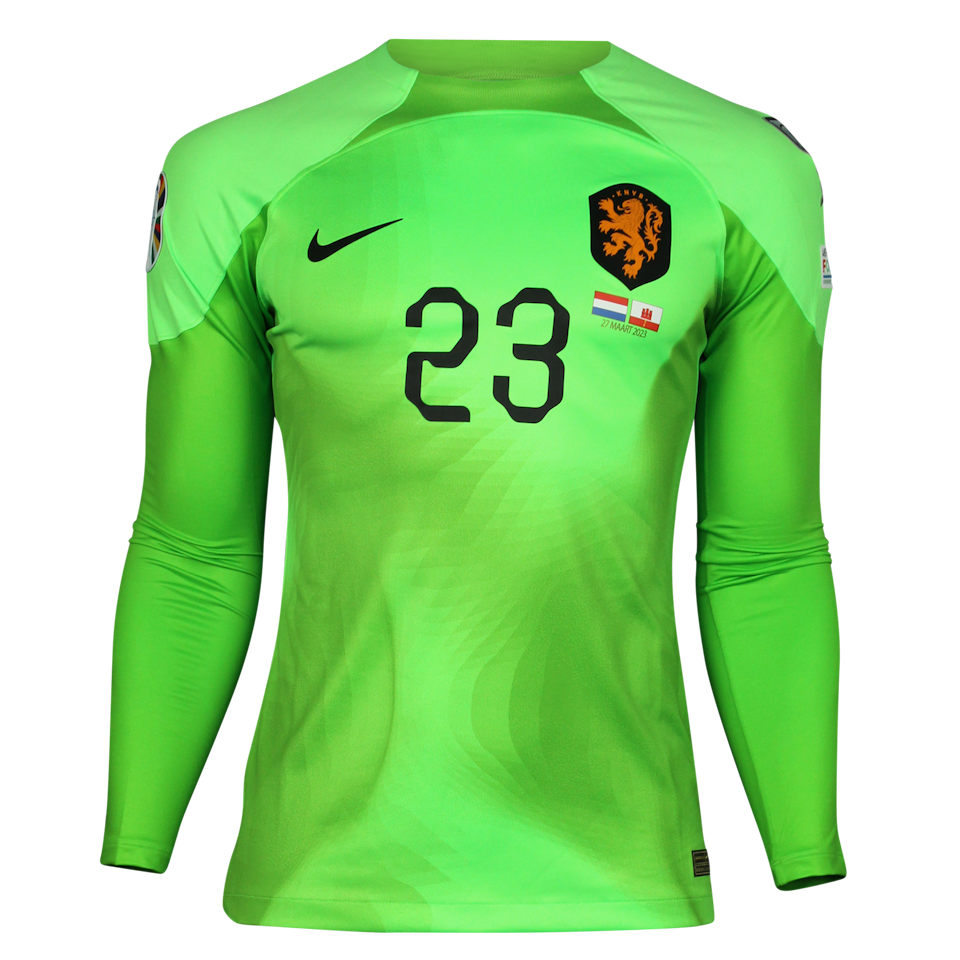 Maglia di Bart Verbruggen (Netherlands)