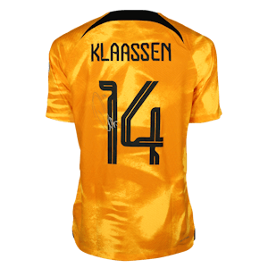 Davy Klaassen Netherlands shirt