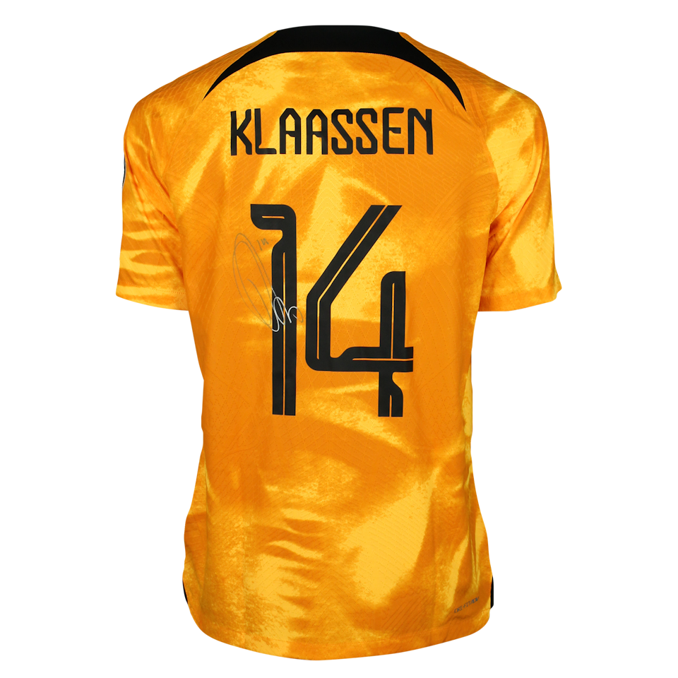Davy Klaassen Netherlands shirt