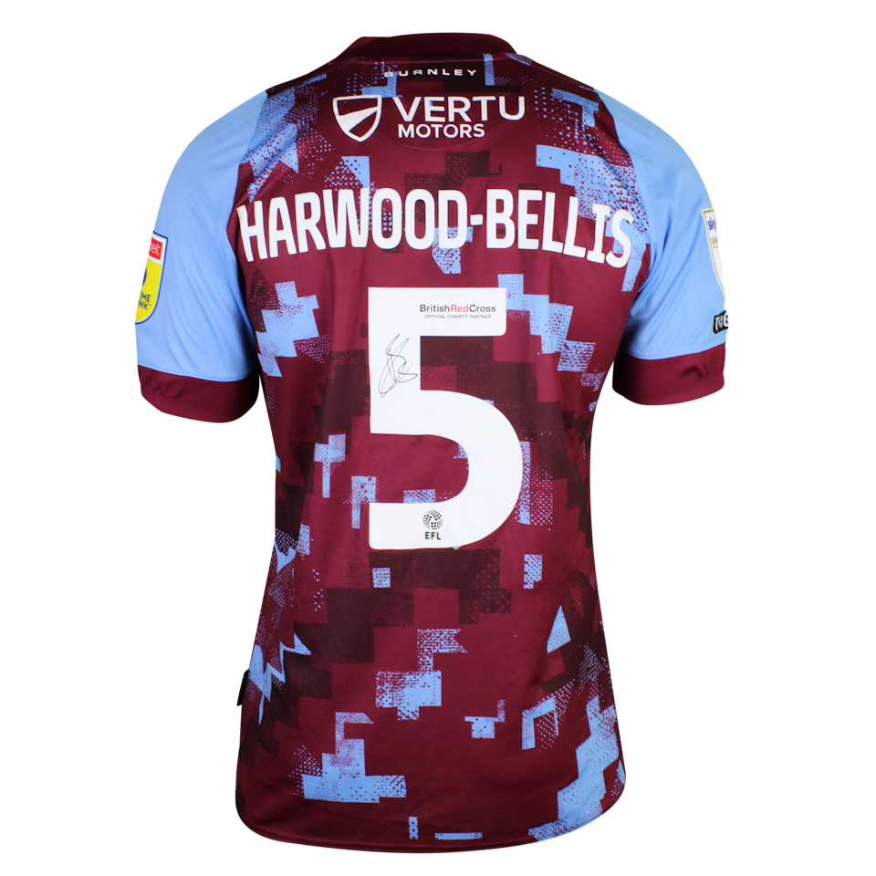 Taylor Harwood-Bellis Burnley shirt
