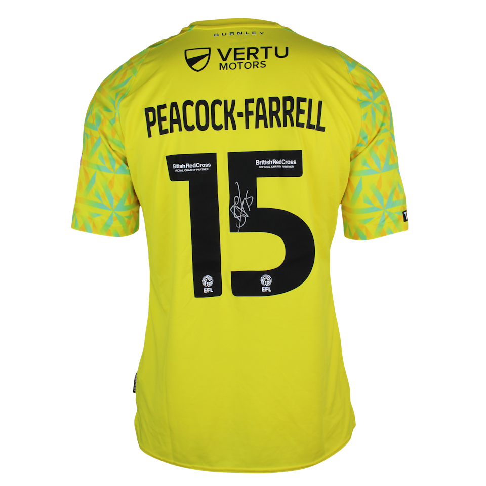 Bailey Peacock-Farrell Burnley jersey
