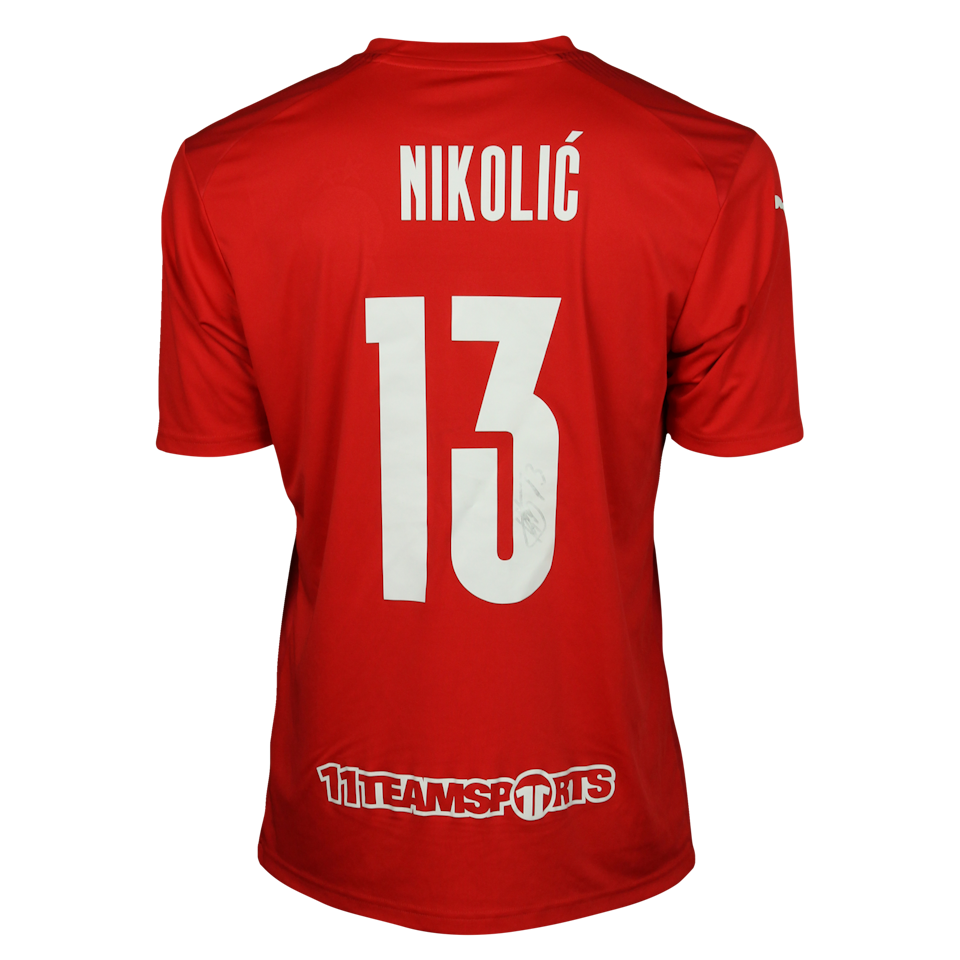 Đorđe Nikolić Újpest FC shirt