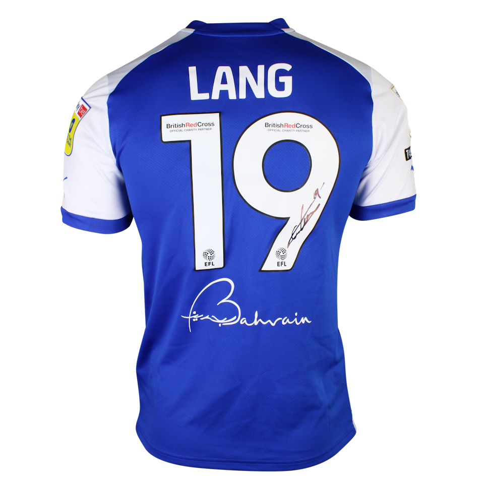 Callum Lang Wigan Athletic shirt