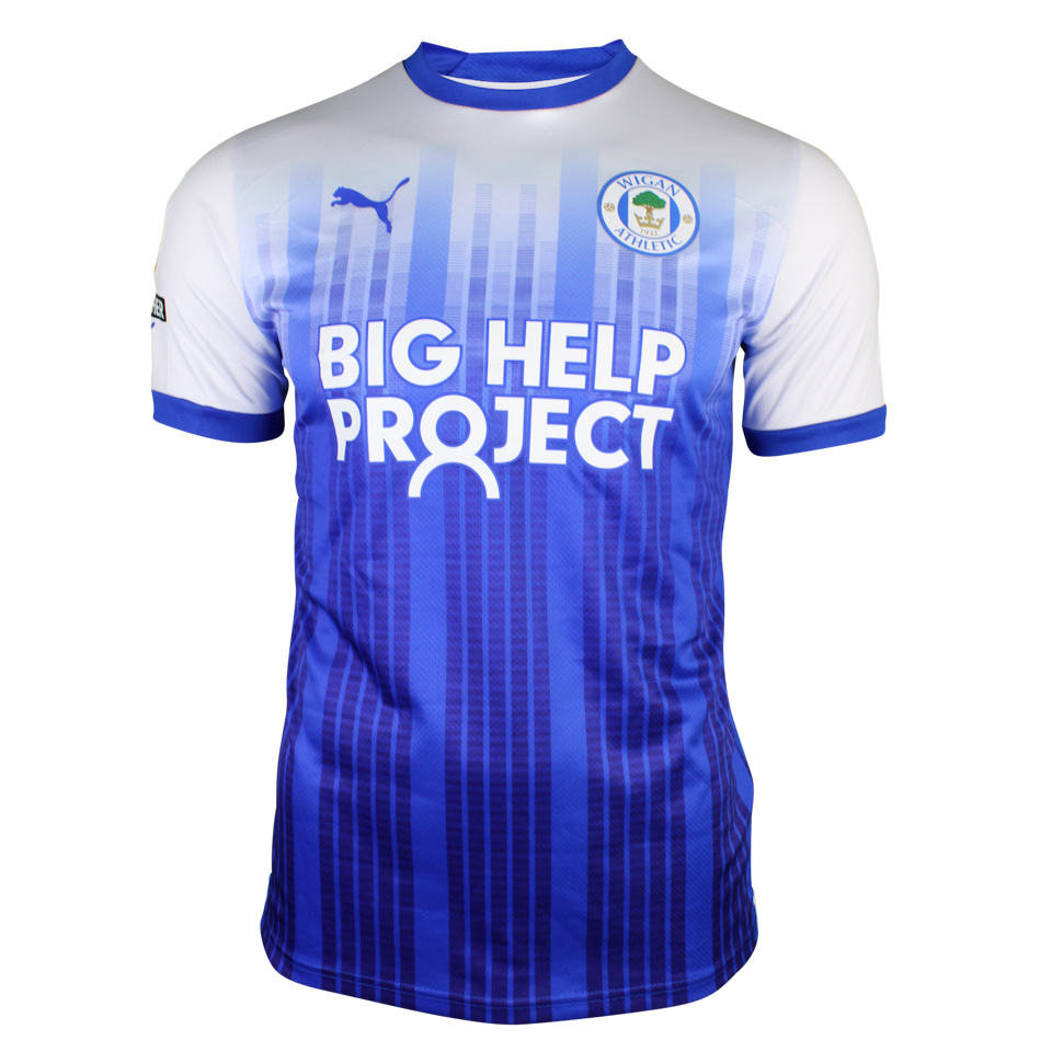 Callum Lang Wigan Athletic shirt