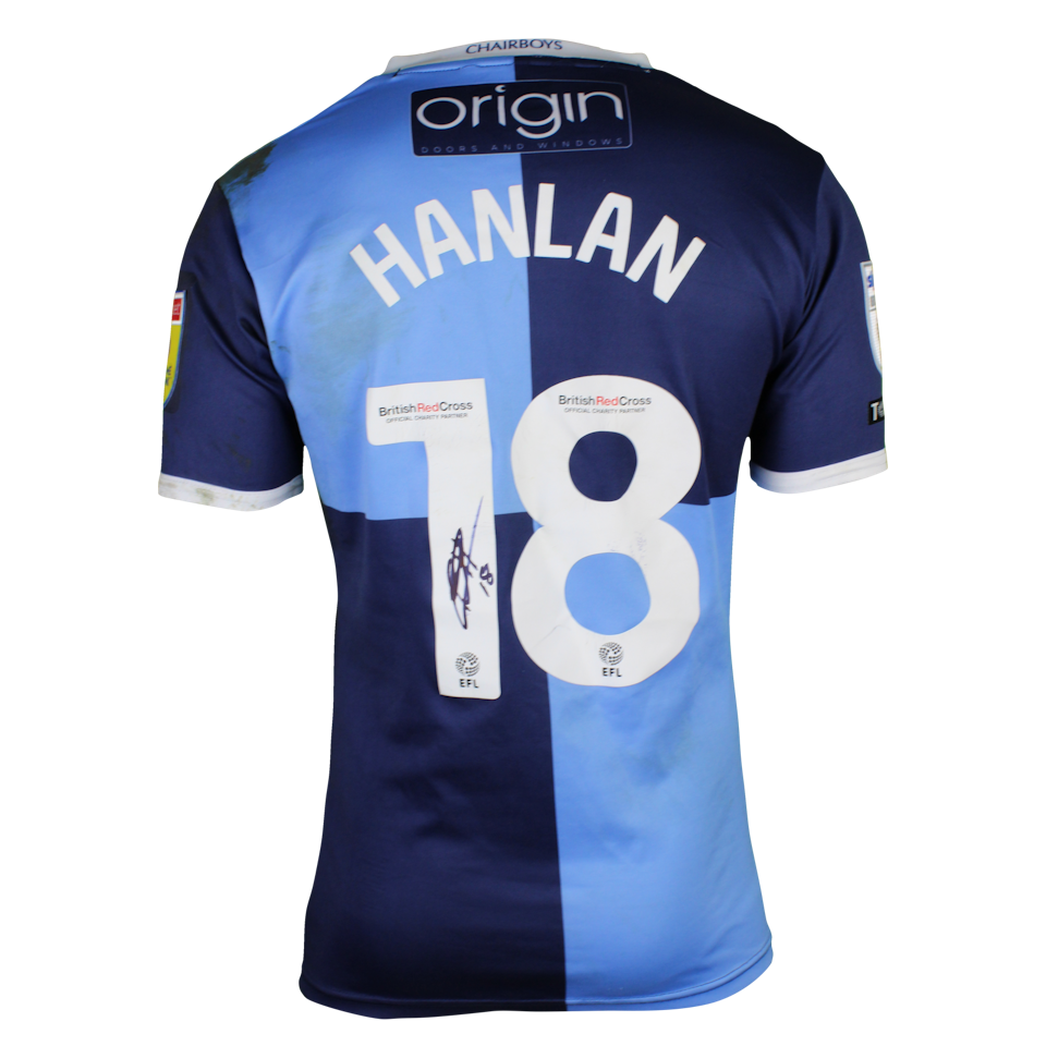 Brandon Hanlan Wycombe Wanderers shirt