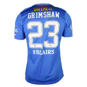 Liam Grimshaw Greenock Morton shirt