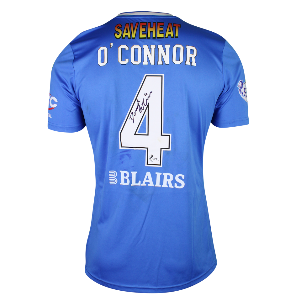 Darragh O'Connor Greenock Morton shirt
