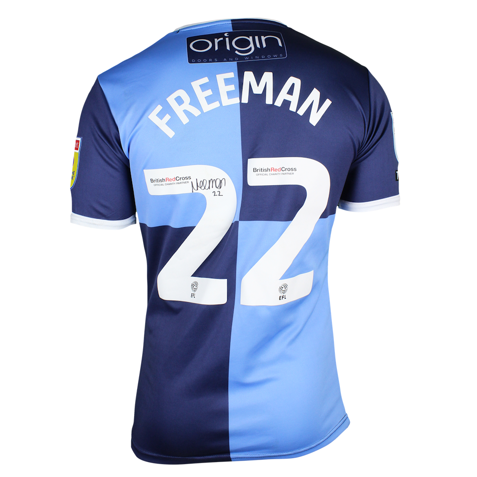 Nick Freeman Wycombe Wanderers shirt