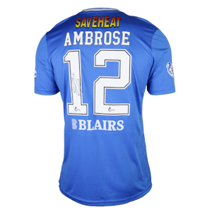 Efe Ambrose Emuobo Greenock Morton shirt