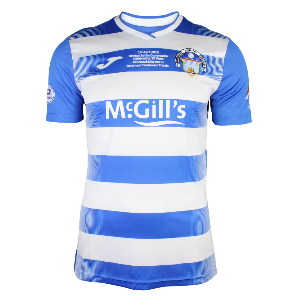 Alistair Roy Greenock Morton shirt