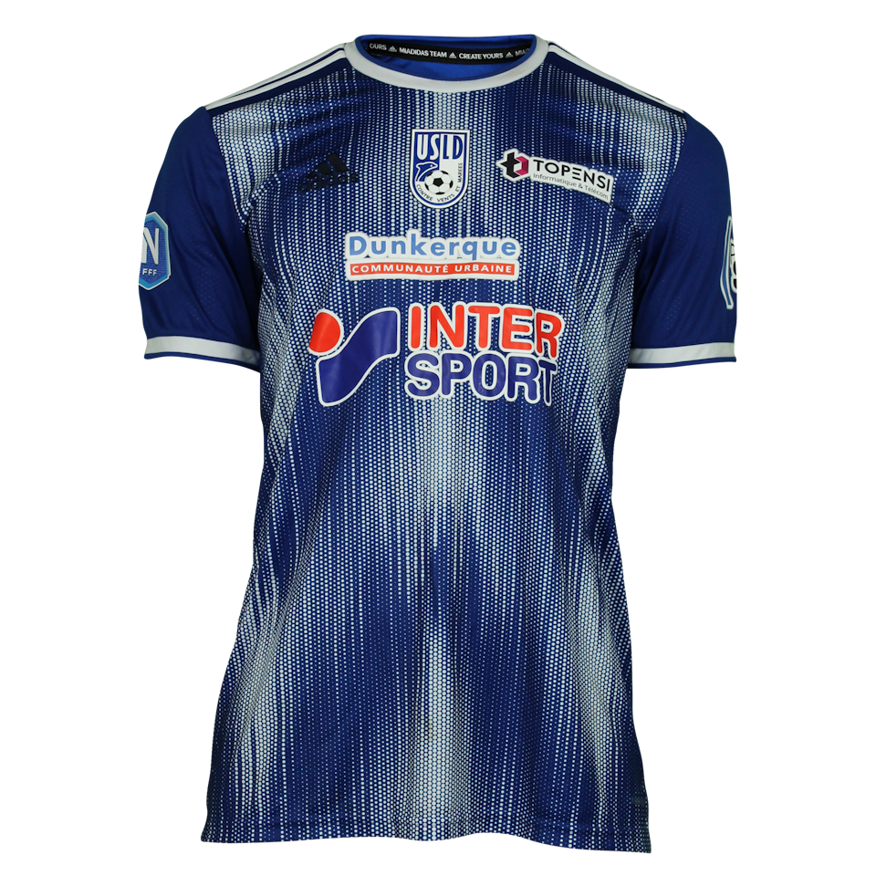 Yannick M'Bone USL Dunkerque jersey