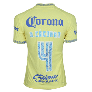 Sebastián Cáceres Club América shirt