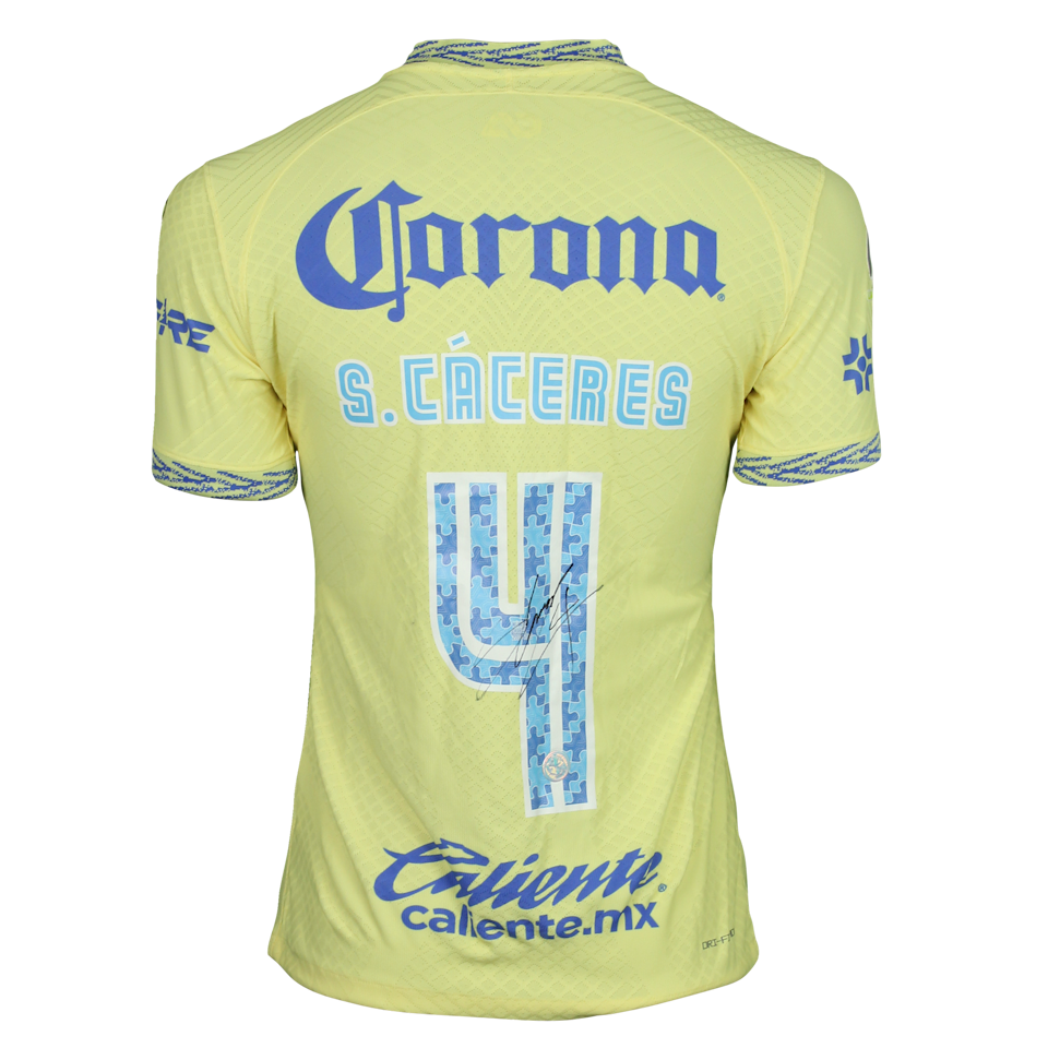 Sebastián Cáceres Club América shirt
