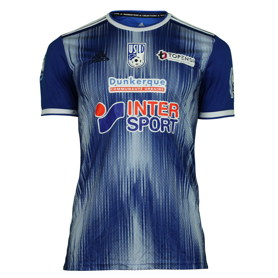 Maillot de Christian Senneville (USL Dunkerque)