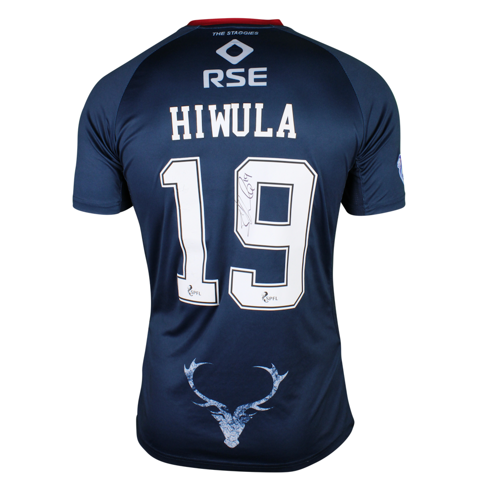 Jordie Hiwula-Mayifuila Ross County shirt
