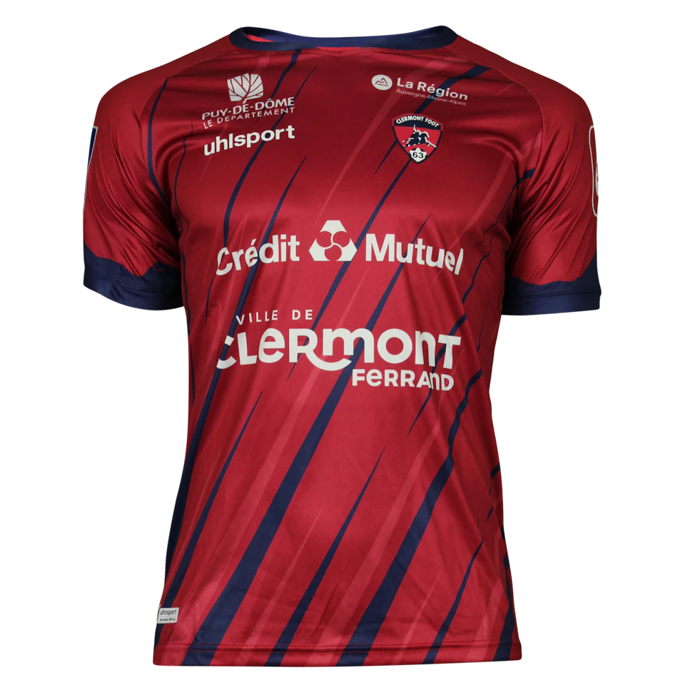 来自Clermont Foot 63的Muhammed Cham Saracevic球衣