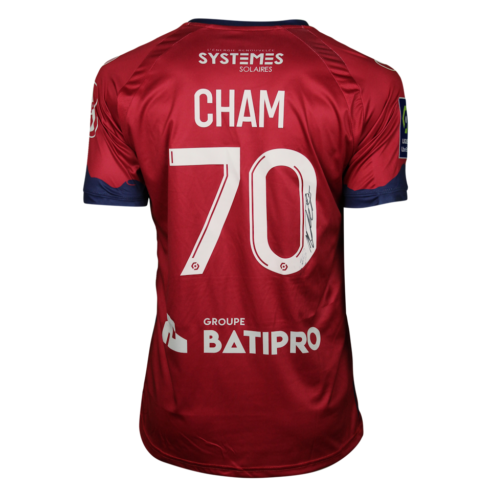 Muhammed Cham Saracevic Clermont Foot 63 camisa.