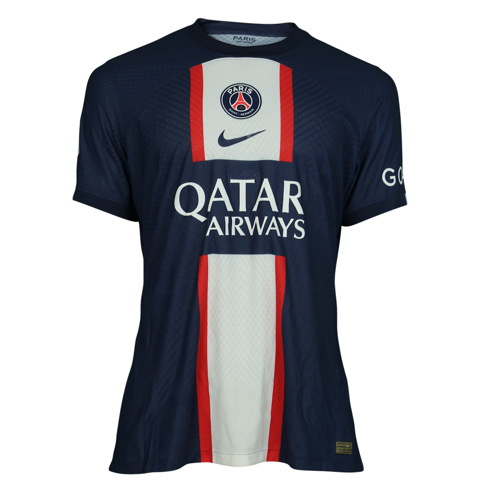 El Chadaille Bitshiabu Paris Saint-Germain shirt