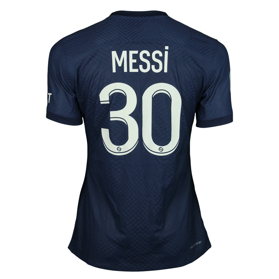 Lionel Messi Paris Saint-Germain shirt