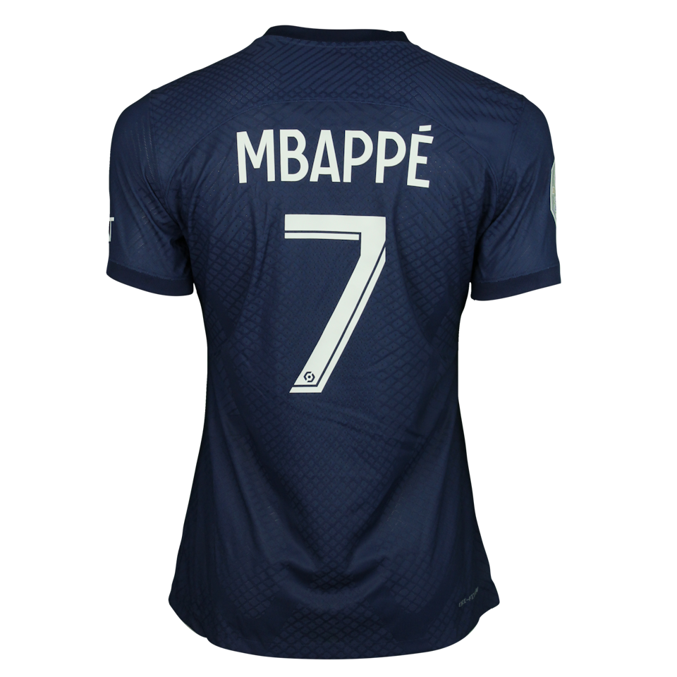Kylian Mbappé  Paris Saint-Germain jersey