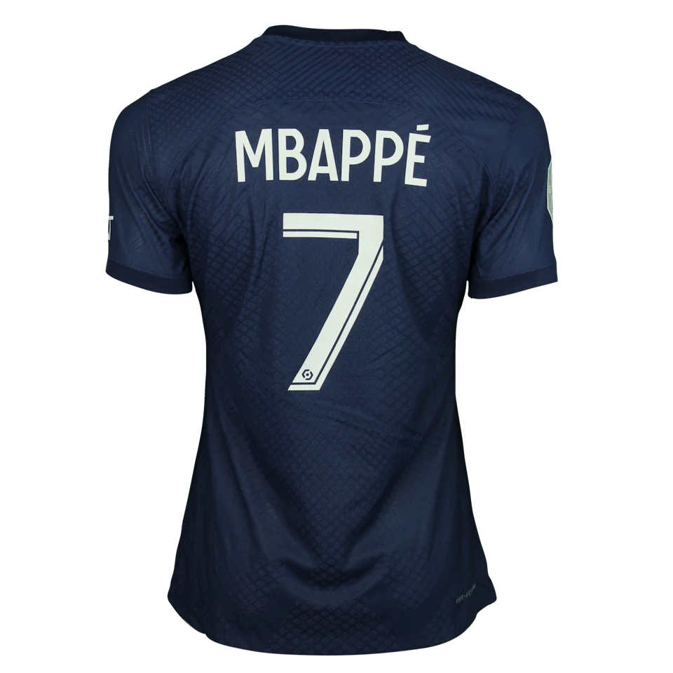 Kylian Mbappé Paris Saint-Germain jersey