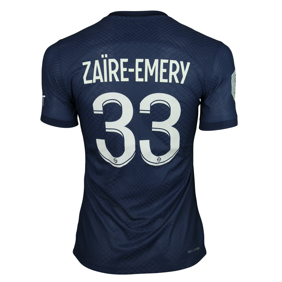 Warren Zaire Emery Paris Saint-Germain shirt
