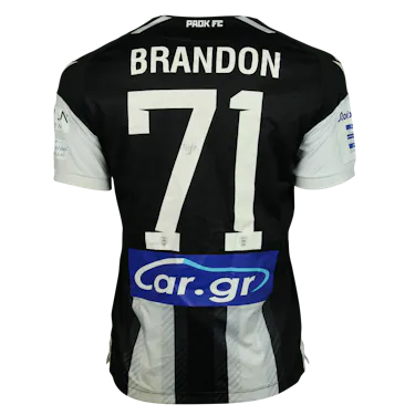 Brandon Thomas Llamas PAOK jersey