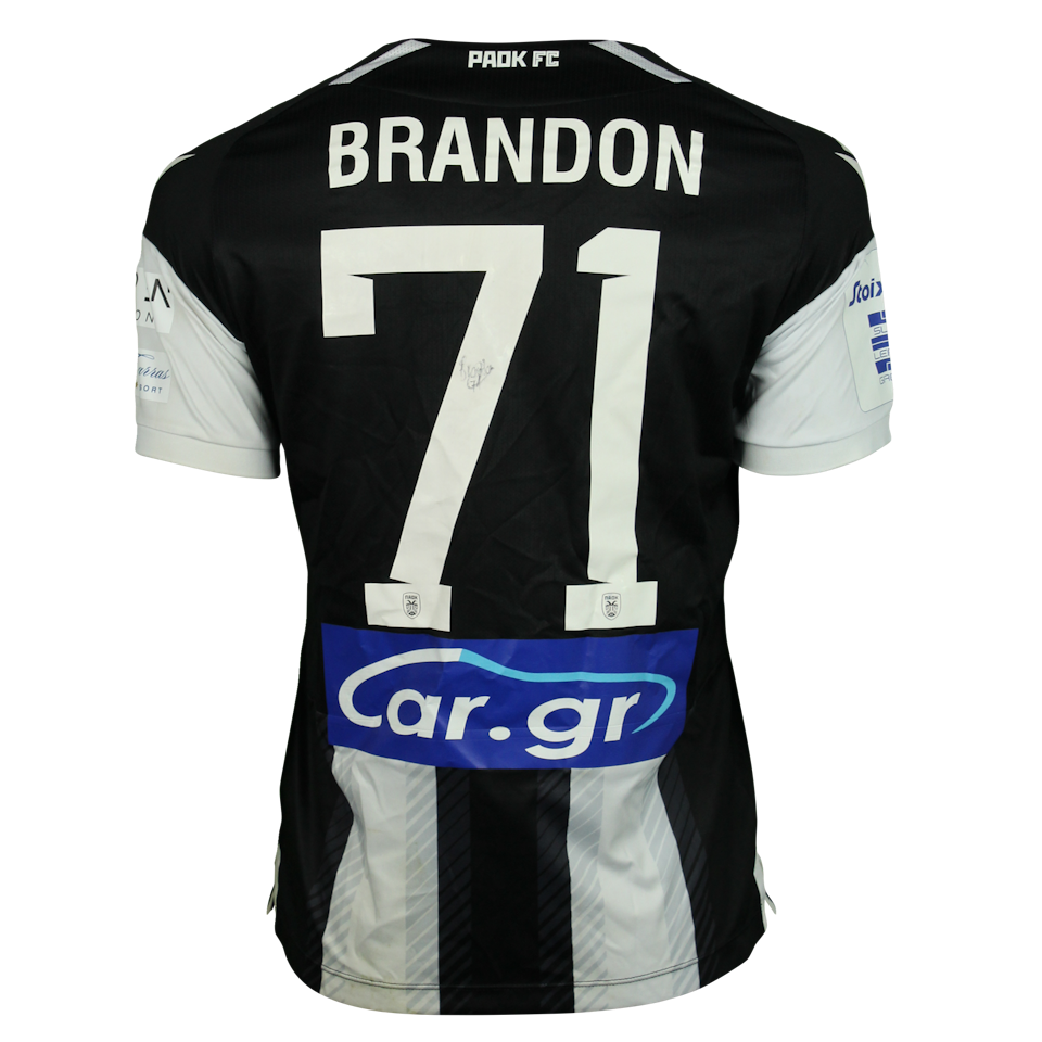 Brandon Thomas Llamas PAOK jersey
