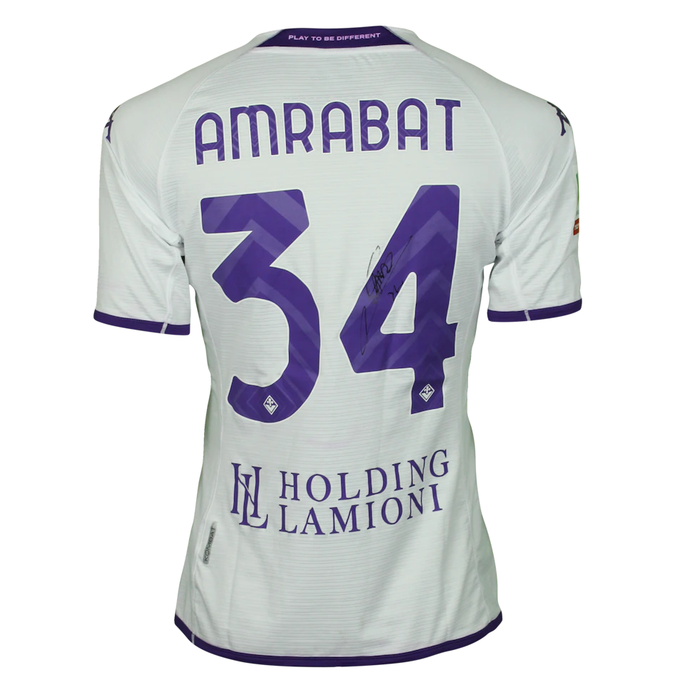 Sofyan Amrabat ACF Fiorentina camisa.