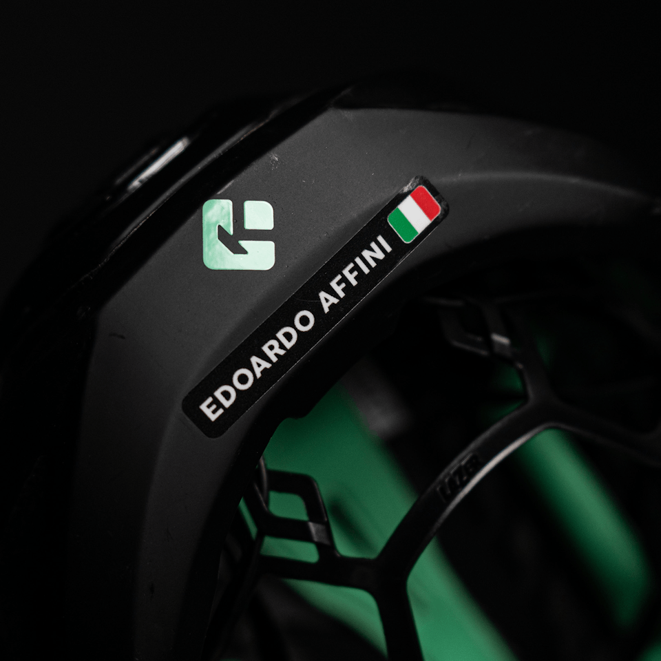 Edoardo Affini - Helmet