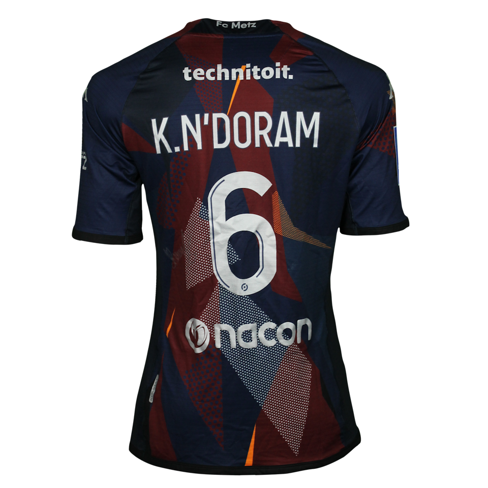 Kevin N'Doram  FC Metz shirt