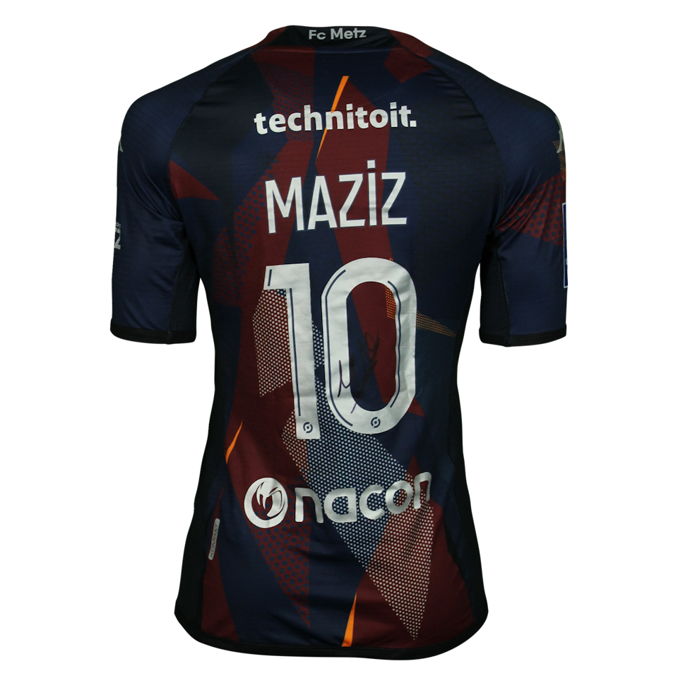 Youssef Maziz  FC Metz shirt