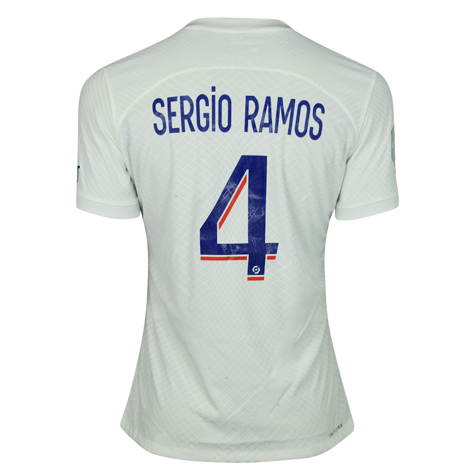 PSG Sergio Ramos 4 グレーシャツ 150525530112-