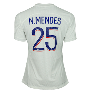 Nuno Mendes Paris Saint-Germain camisa.