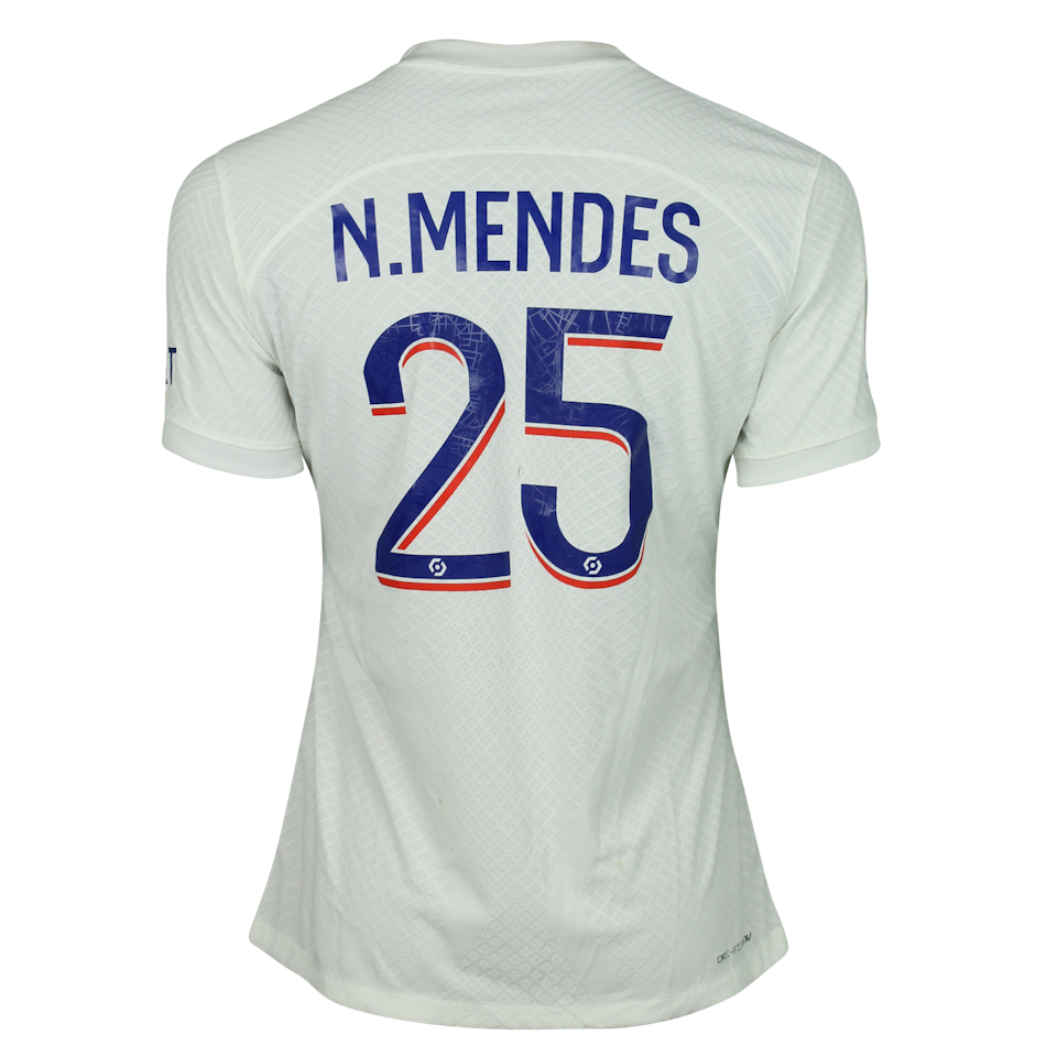 Nuno Mendes Paris Saint-Germain camisa.