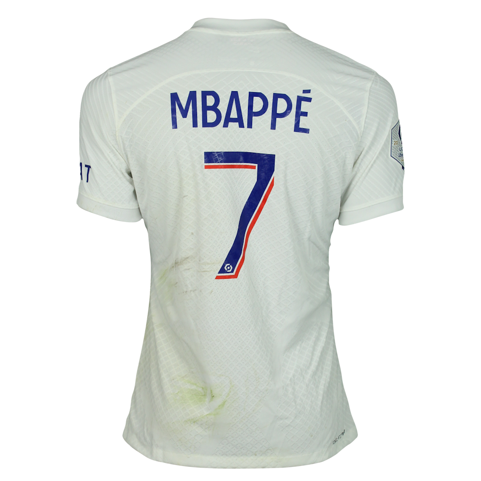 Kylian Mbappé  Paris Saint-Germain jersey