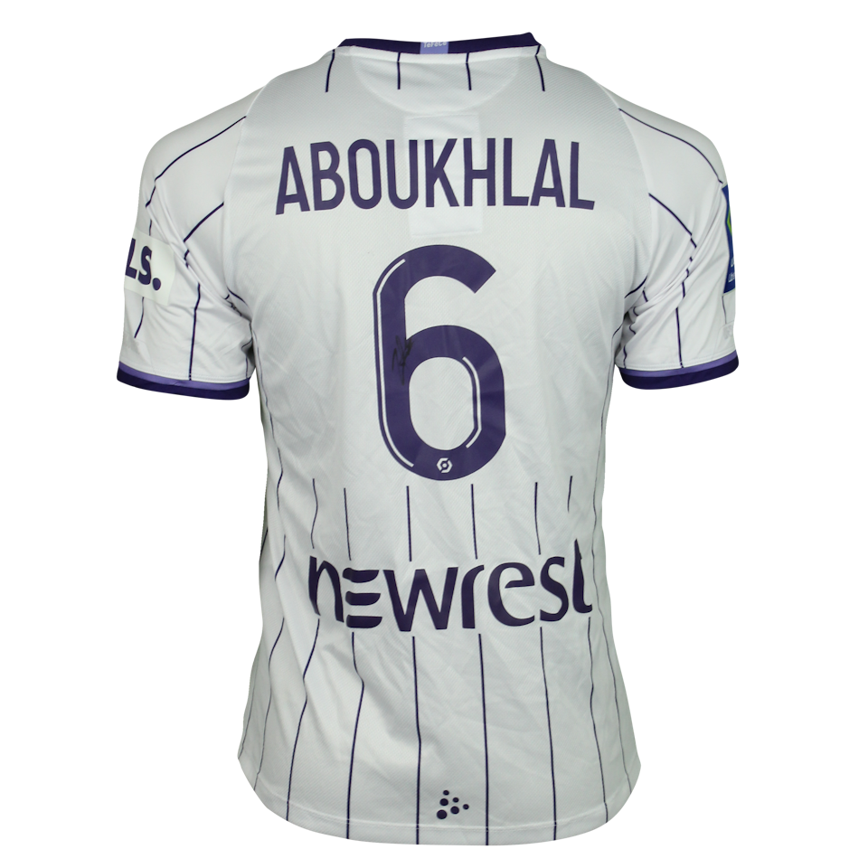 Maillot de Zakaria Aboukhlal (Toulouse FC)