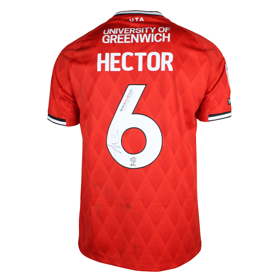 Michael Hector Charlton Athletic shirt