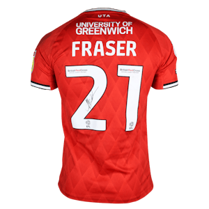 Scott Fraser Charlton Athletic shirt