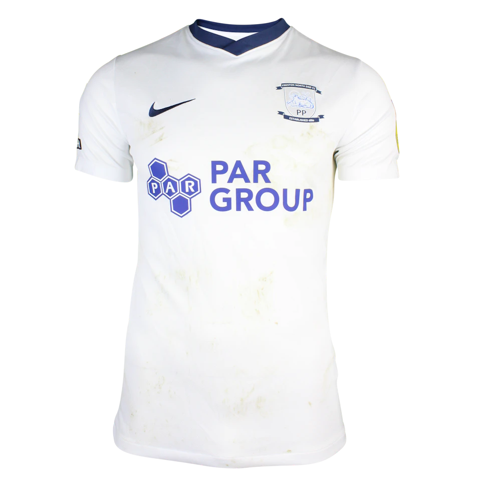Álvaro Carreras Preston North End shirt
