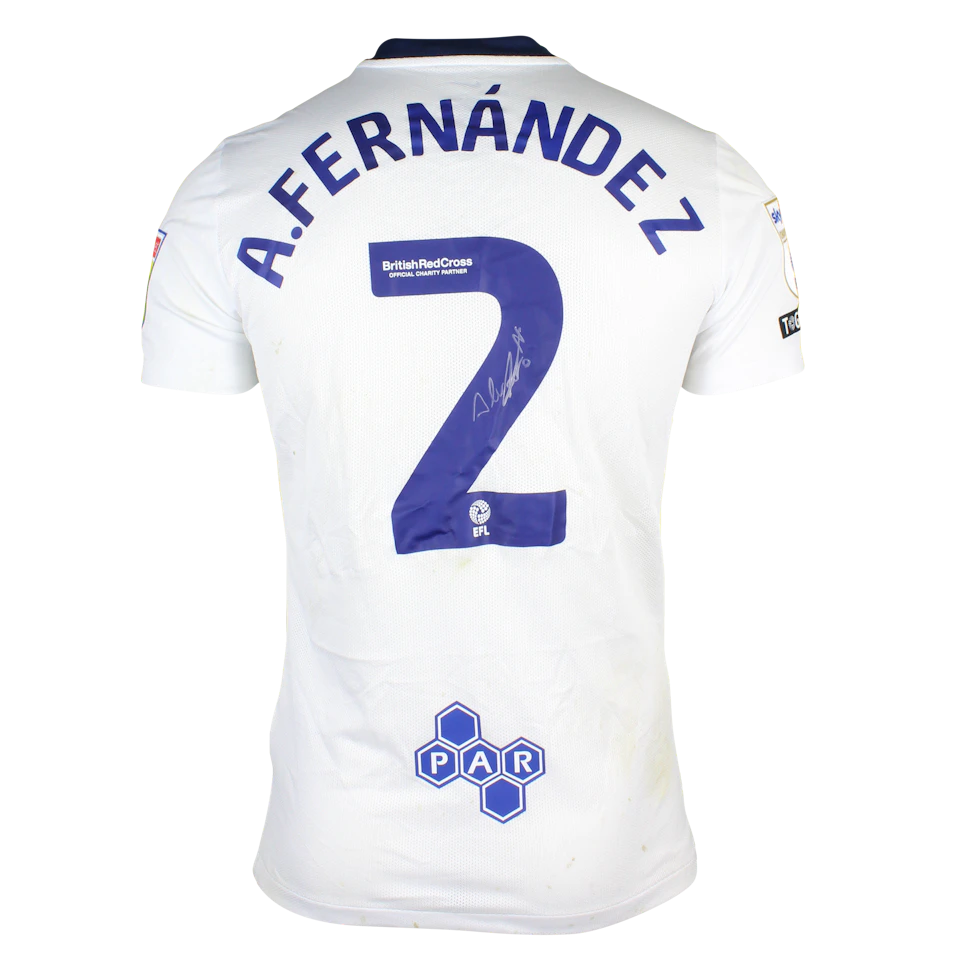 Álvaro Carreras Preston North End shirt