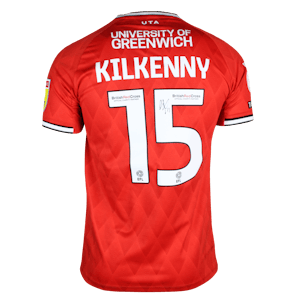 Gavin Kilkenny Charlton Athletic shirt