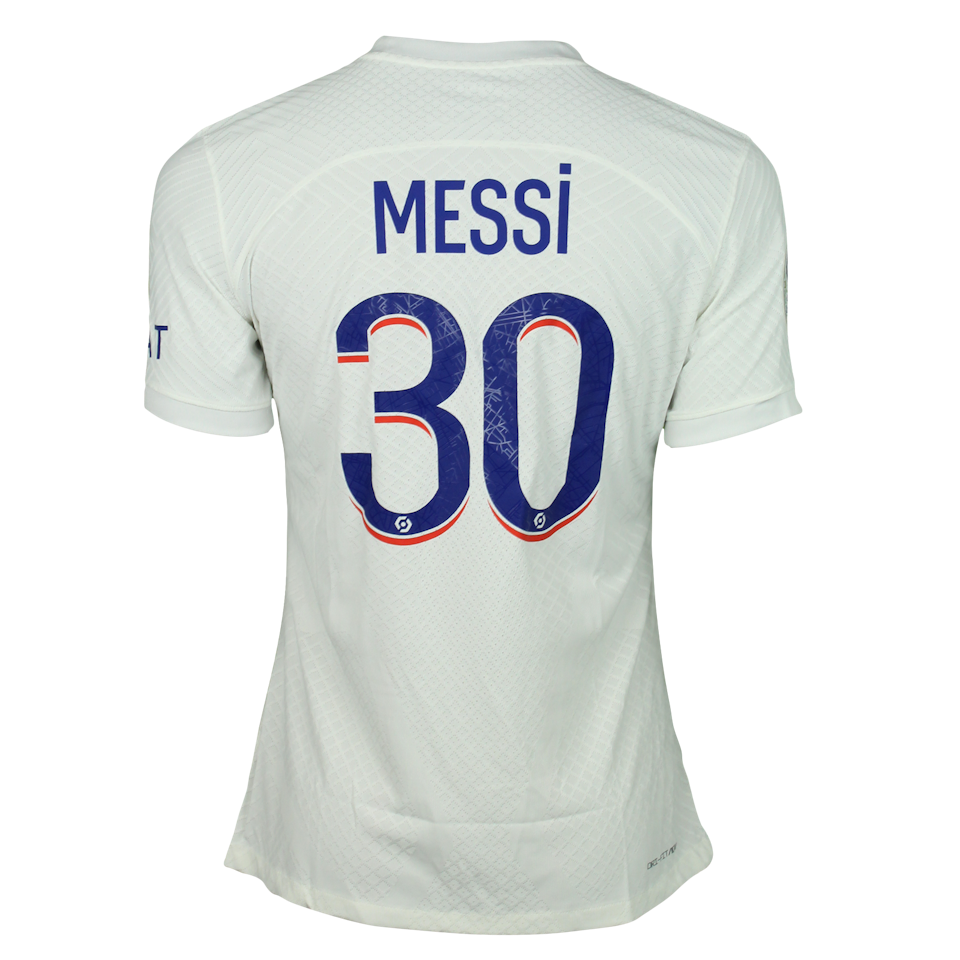 Lionel Messi Paris Saint-Germain shirt