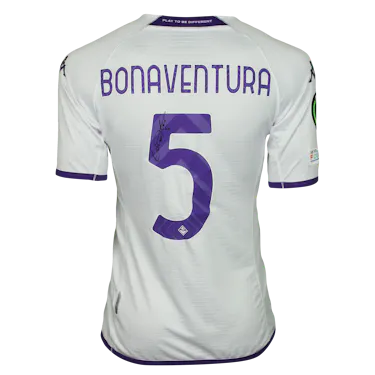 来自ACF Fiorentina的Giacomo Bonaventura球衣