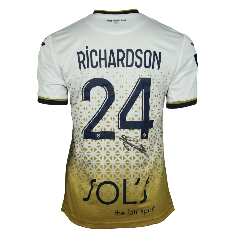 Amir Richardson Havre AC shirt
