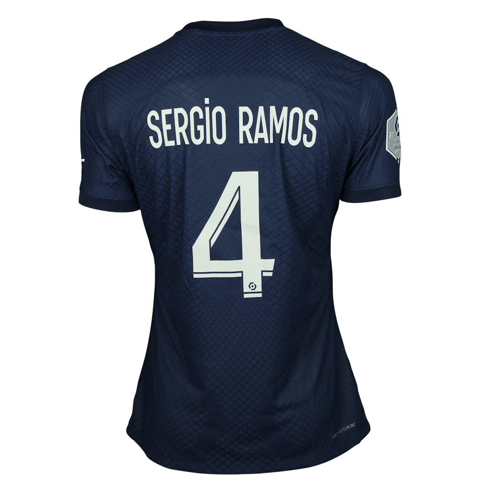 Sergio Ramos Paris Saint-Germain shirt