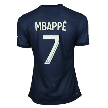 Kylian Mbappé Paris Saint-Germain jersey