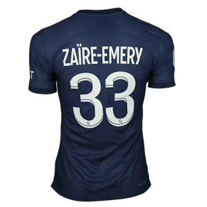 Warren Zaire Emery Paris Saint-Germain shirt
