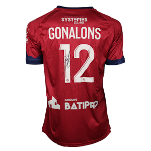 Maxime Gonalons Clermont Foot 63 jersey